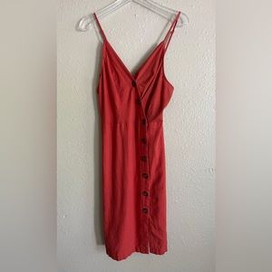 Love Tree button down wrap dress